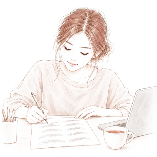 插畫：打底期