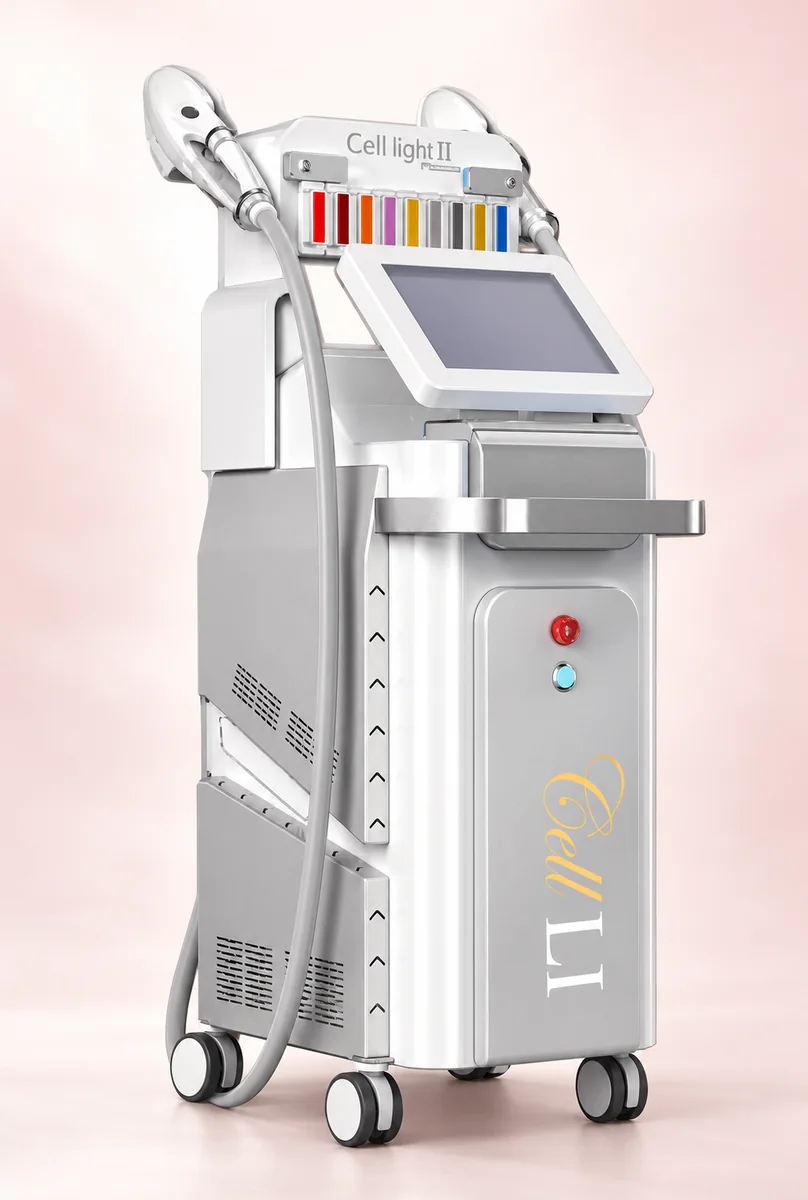 CELL LIGHT II 精準光子嫩膚:店內使用的儀器