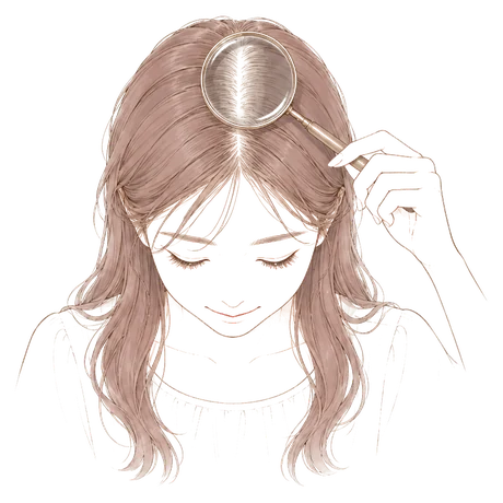 Illustration: scalp assessment
